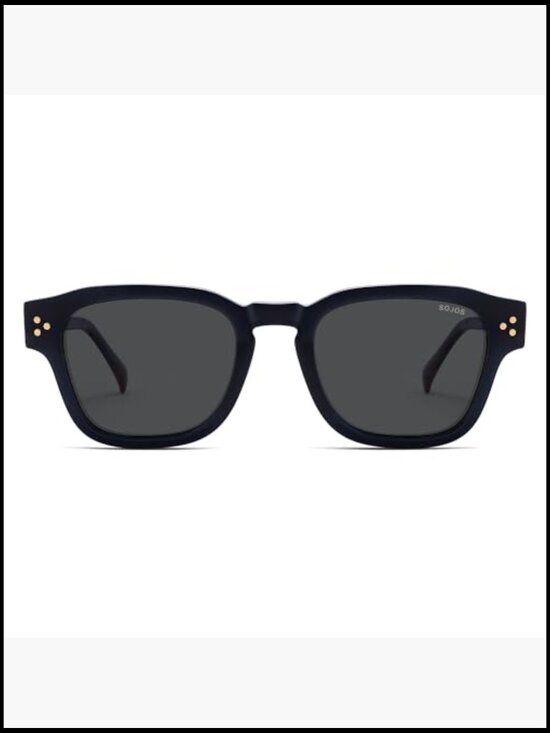 Classic Square Polarized Acetate Sunglasses UV400 Protection main image 6